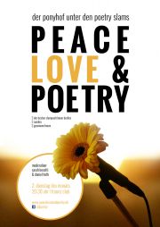 Tickets für Peace, Love & Poetry am 14.04.2020 - Karten kaufen